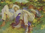 The Siesta John Singer Sargent